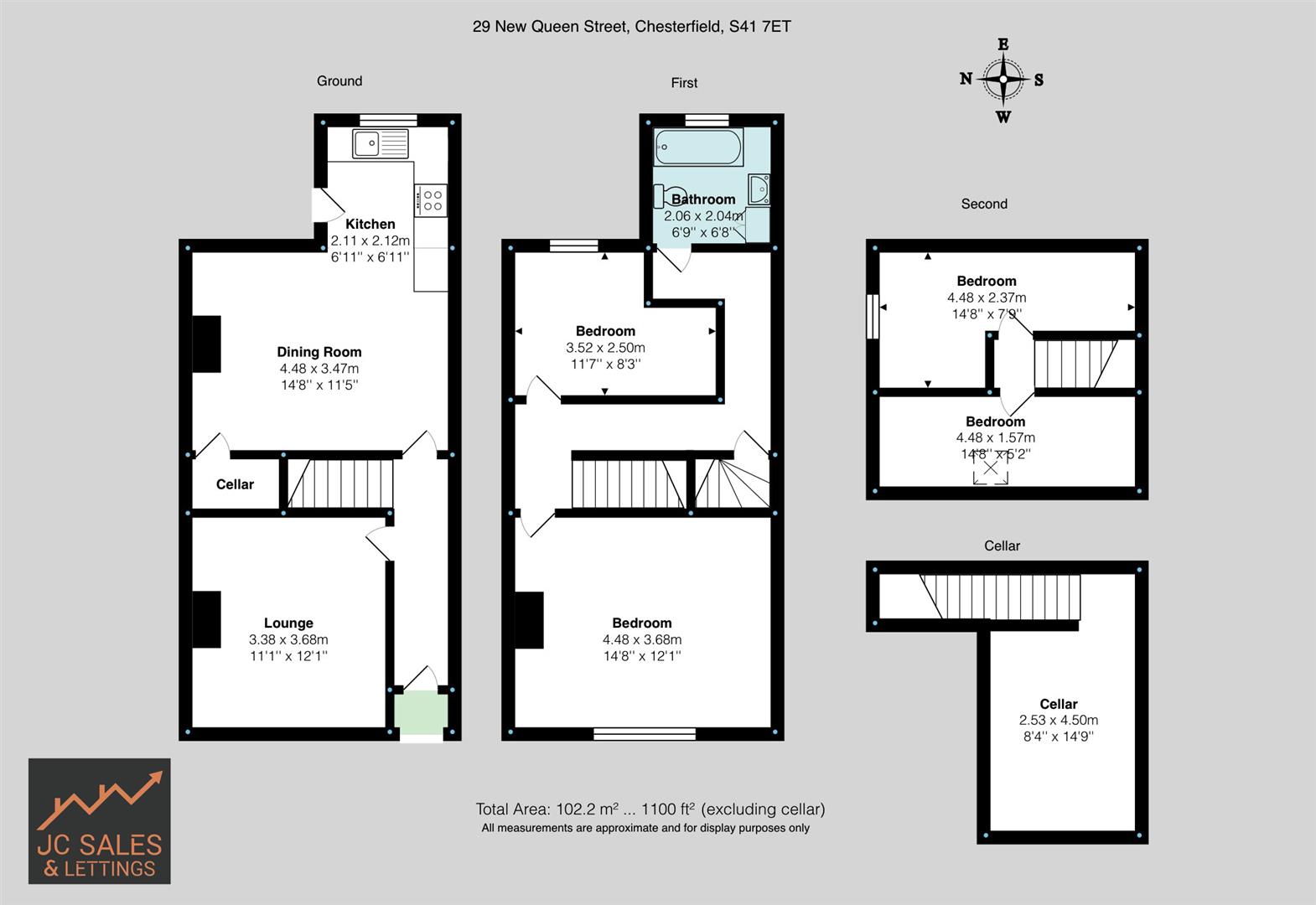 New Queen Street, Chesterfield Floorplan